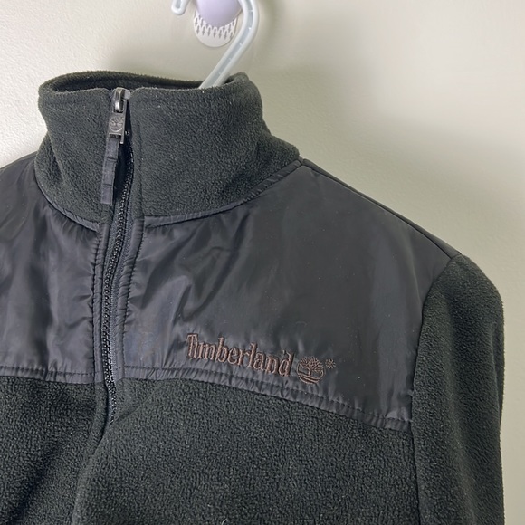 Timberland Girls Youth Zipped Up Fleece Jacket Size Medium - Picture 2 of 11